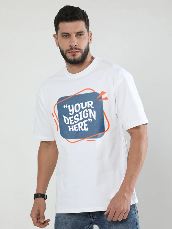 ওভারসাইজড ড্রপ-শোল্ডার টি-শার্ট — bengali t-shirts